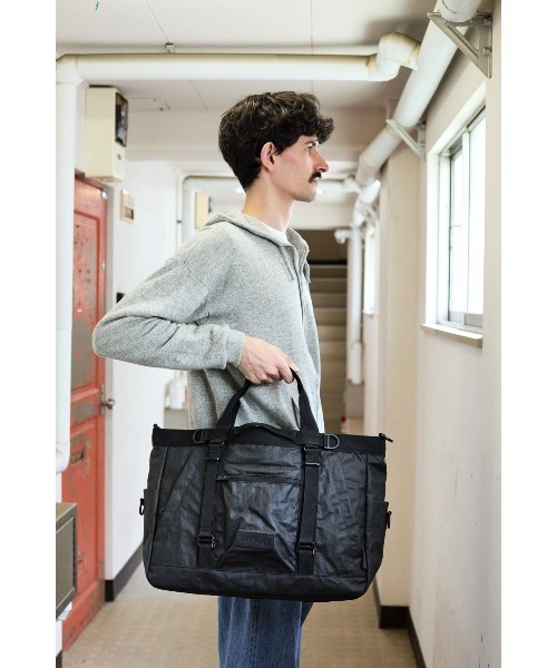 BAICYCLON by Bagjack（バイシクロン バイ バグジャック）の「BAICYCLON by bagjack　TOTE BAG (BCL-17 Ver.2)（トートバッグ・メンズ・ブラック・FREE）」の14枚目の写真
