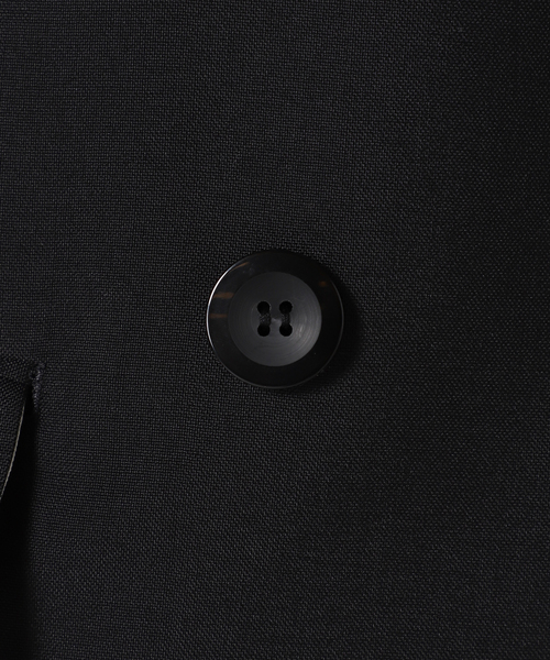 JOURNAL STANDARD(ジャーナルスタンダード)の「ノーカラーダブルジャケット(ノーカラージャケット・レディース・ネイビー/ベージュ/ブラウン・FREE)」の20枚目の写真