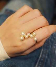 felice（フェリーチェ）の「【felice】パールリング　たて（リング）」