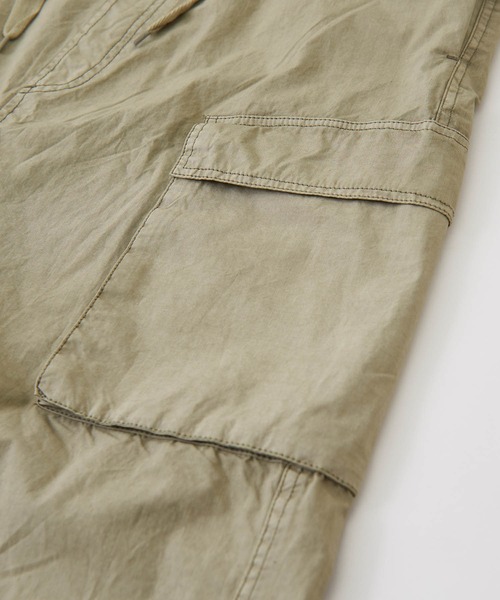 CUBE SUGAR（キューブシュガー）の「WEB限定コットンタイプライターサロペットパンツ（サロペット/オーバーオール・レディース・スミクロ/ベージュ・M）」の7枚目の写真