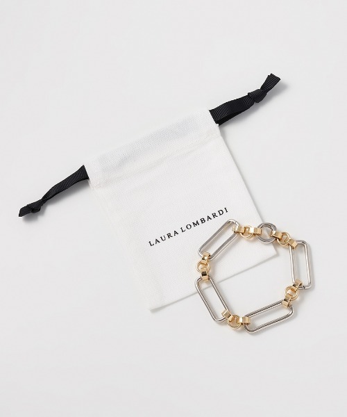 LAURA LOMBARDIローラロンバルディ Stanzaブレスレット Laura Lombardi（ローラロンバルディ）の「TWO TONE STANZA
