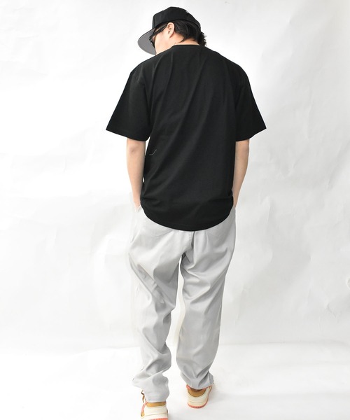 DOUBLE STEAL（ダブルスティール）の「DSカレッジ Tシャツ（Tシャツ/カットソー・メンズ・ブラック/ホワイト/ブルー/ホワイト系その他・MEDIUM/LARGE/X-LARGE/XX-LARGE）」の11枚目の写真