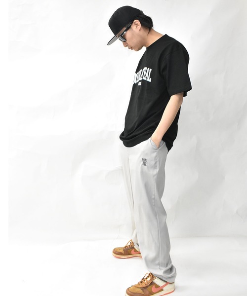 DOUBLE STEAL（ダブルスティール）の「DSカレッジ Tシャツ（Tシャツ/カットソー・メンズ・ブラック/ホワイト/ブルー/ホワイト系その他・MEDIUM/LARGE/X-LARGE/XX-LARGE）」の12枚目の写真