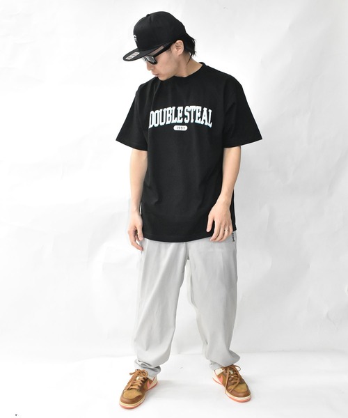 DOUBLE STEAL（ダブルスティール）の「DSカレッジ Tシャツ（Tシャツ/カットソー・メンズ・ブラック/ホワイト/ブルー/ホワイト系その他・MEDIUM/LARGE/X-LARGE/XX-LARGE）」の13枚目の写真