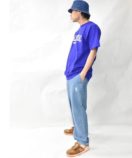 DOUBLE STEAL（ダブルスティール）の「DSカレッジ Tシャツ（Tシャツ/カットソー・メンズ・ブラック/ホワイト/ブルー/ホワイト系その他・MEDIUM/LARGE/X-LARGE/XX-LARGE）」の15枚目の写真