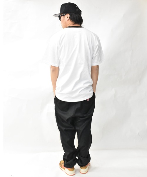 DOUBLE STEAL（ダブルスティール）の「DSカレッジ Tシャツ（Tシャツ/カットソー・メンズ・ブラック/ホワイト/ブルー/ホワイト系その他・MEDIUM/LARGE/X-LARGE/XX-LARGE）」の18枚目の写真