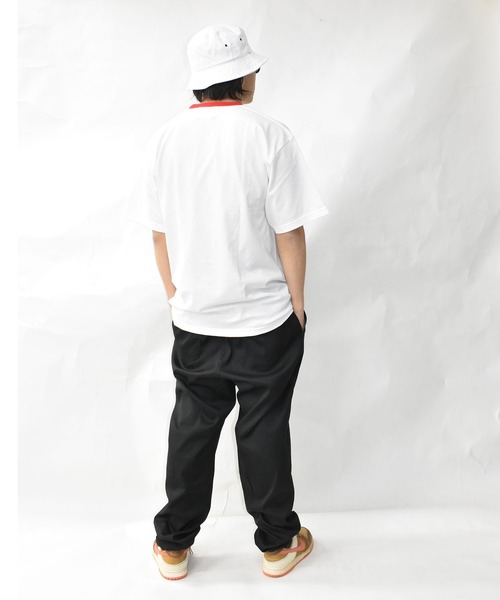 DOUBLE STEAL（ダブルスティール）の「DSカレッジ Tシャツ（Tシャツ/カットソー・メンズ・ブラック/ホワイト/ブルー/ホワイト系その他・MEDIUM/LARGE/X-LARGE/XX-LARGE）」の21枚目の写真