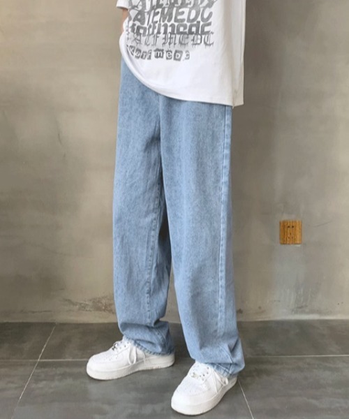 REBALANCE(リバランス)の「ヴィンテージメンズルーズストレートデニム(デニムパンツ・メンズ・A/B/C・SMALL/MEDIUM/LARGE)」の9枚目の写真