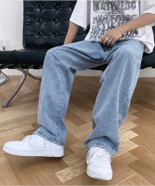 REBALANCE(リバランス)の「ヴィンテージメンズルーズストレートデニム(デニムパンツ・メンズ・A/B/C・SMALL/MEDIUM/LARGE)」の12枚目の写真