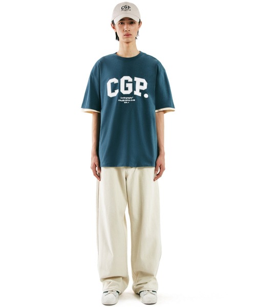 【CODEGRAPHY】★2点セット★クールコットンCGPアーチロゴT 7色 CODEGRAPHY】☆2Pack☆クールコットンCGPアーチロゴT 7色