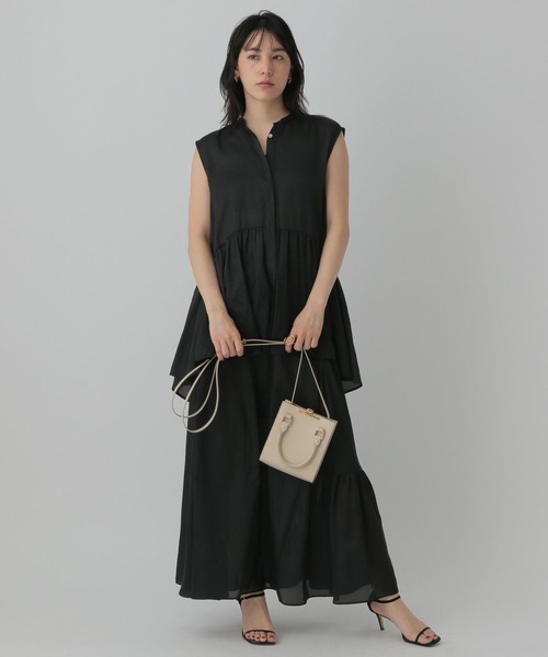 Chaos（カオス）の「Chaos(カオス)/フルートサテンスカート（スカート・レディース・ブラック/ベージュ・FREE）」の19枚目の写真