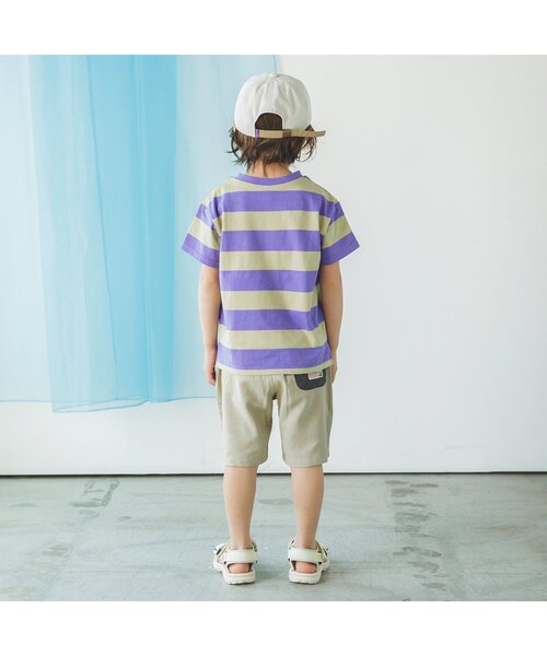 BREEZE（ブリーズ）の「もっとスズシープリペラパンツ_5分丈（その他パンツ・キッズ・イエロー/ベージュ/パープル/レッド/ブラック・90/100/110/120/130/140/150）」の7枚目の写真