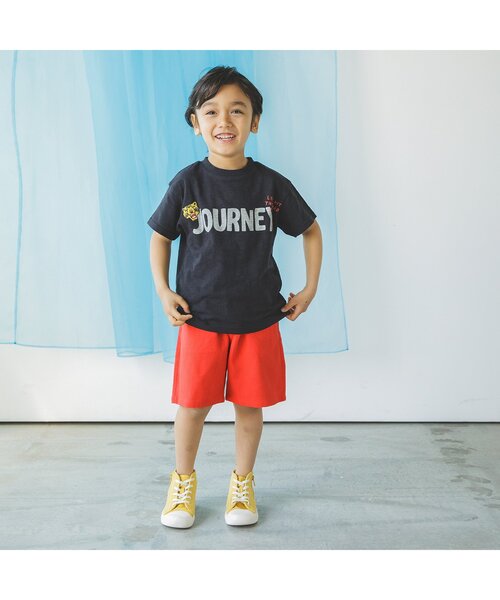 BREEZE（ブリーズ）の「もっとスズシープリペラパンツ_5分丈（その他パンツ・キッズ・イエロー/ベージュ/パープル/レッド/ブラック・90/100/110/120/130/140/150）」の8枚目の写真