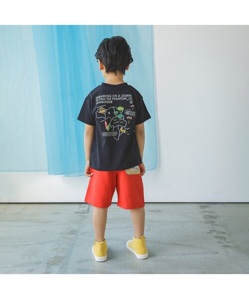 BREEZE（ブリーズ）の「もっとスズシープリペラパンツ_5分丈（その他パンツ・キッズ・イエロー/ベージュ/パープル/レッド/ブラック・90/100/110/120/130/140/150）」の9枚目の写真