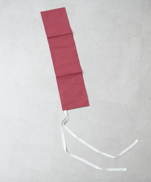 natural couture(ナチュラルクチュール)の「6枚羽リボン結び帯(和装小物・レディース・ベージュ/イエロー/レッド/ミント/グリーン・FREE)」の8枚目の写真