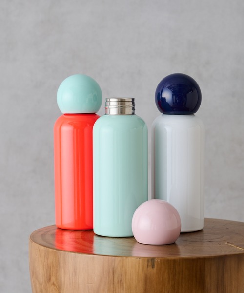 BIRTHDAY BAR（バースデイバー）の「ルンドロンドン Skittle Bottle Lite（水筒・レディース・ミント/ホワイト/コーラルピンク・フリー）」の4枚目の写真