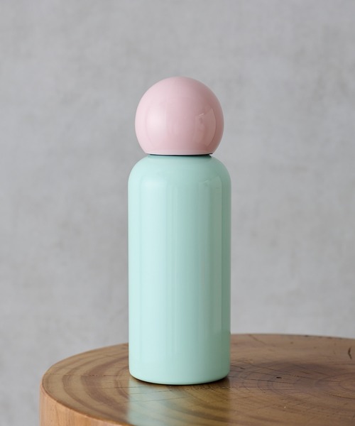 BIRTHDAY BAR（バースデイバー）の「ルンドロンドン Skittle Bottle Lite（水筒・レディース・ミント/ホワイト/コーラルピンク・フリー）」の5枚目の写真