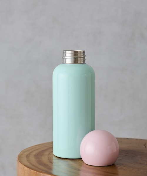 BIRTHDAY BAR（バースデイバー）の「ルンドロンドン Skittle Bottle Lite（水筒・レディース・ミント/ホワイト/コーラルピンク・フリー）」の6枚目の写真