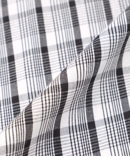 MACKINTOSH LONDON（マッキントッシュ ロンドン）の「レーヨンチェックワンピース（ワンピース・レディース・ブラック・38/40）」の9枚目の写真