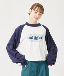 MILKFED. | RAGLAN HIGH NECK TOP(Tシャツ/カットソー)