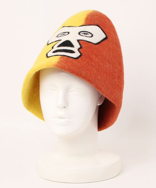 チャイハネ（チャイハネ）の「【チャイハネ】サウナルチャフェルトハット（ハット・レディース・ブルー/グリーン/イエロー・FREE）」の4枚目の写真