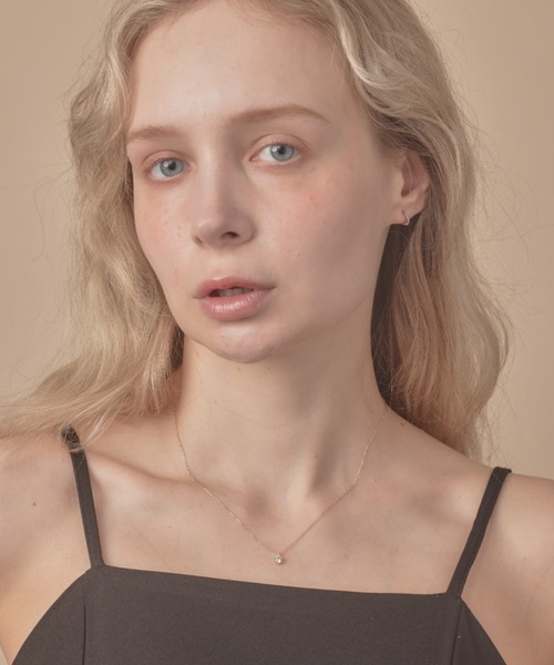 sowang(ソワン)の「一粒ビジューネックレス(ネックレス・レディース・ゴールド/シルバー・FREE)」の15枚目の写真