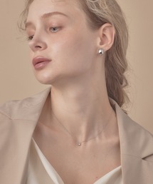 iso（イソ）の「一粒ビジューネックレス（ネックレス）」