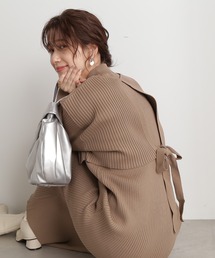 N.（N. Natural Beauty Basic） | ◆クロップドニットセットワンピース(ワンピース)