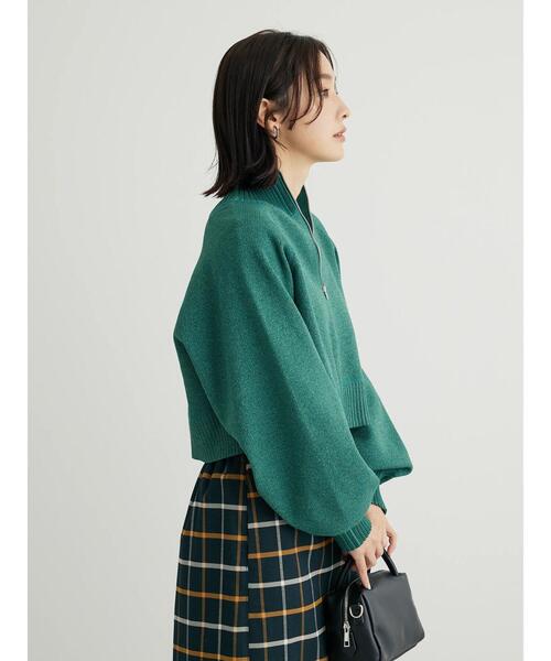 KBF(ケイビーエフ)の「KBF2wayクロップドスウェットライクプルオーバー(スウェット・レディース・オレンジ/チャコールグレー/グリーン・FREE)」の21枚目の写真