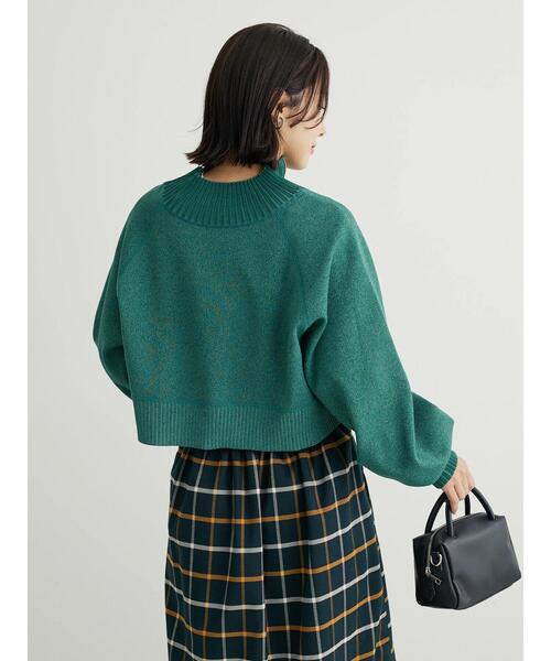 KBF(ケイビーエフ)の「KBF2wayクロップドスウェットライクプルオーバー(スウェット・レディース・オレンジ/チャコールグレー/グリーン・FREE)」の22枚目の写真