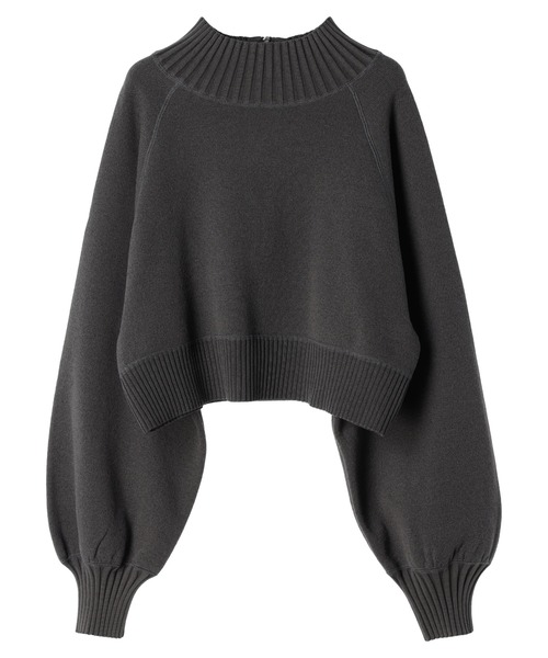 KBF(ケイビーエフ)の「KBF2wayクロップドスウェットライクプルオーバー(スウェット・レディース・オレンジ/チャコールグレー/グリーン・FREE)」の8枚目の写真