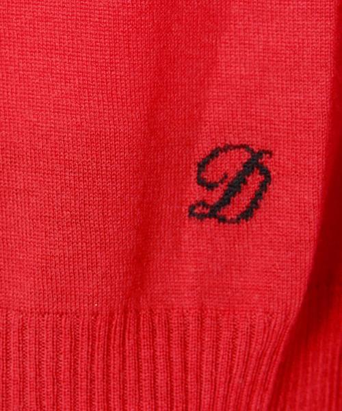 Drawer（ドゥロワー）の「DRAWER ICON クルーネック（ニット/セーター・レディース・ライトグレー/ベージュ/レッド・2/1）」の14枚目の写真