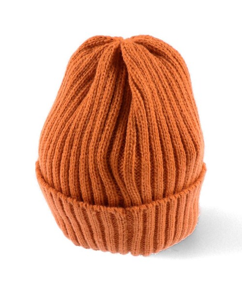 BRANSHES（ブランシェス）の「シンプルニットワッチ（ニットキャップ/ビーニー・キッズ・オレンジ/グリーン/ブラック/杢グレー/アイボリー・M/S/L）」の22枚目の写真