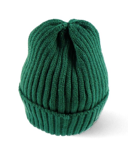 BRANSHES（ブランシェス）の「シンプルニットワッチ（ニットキャップ/ビーニー・キッズ・オレンジ/グリーン/ブラック/杢グレー/アイボリー・M/S/L）」の18枚目の写真