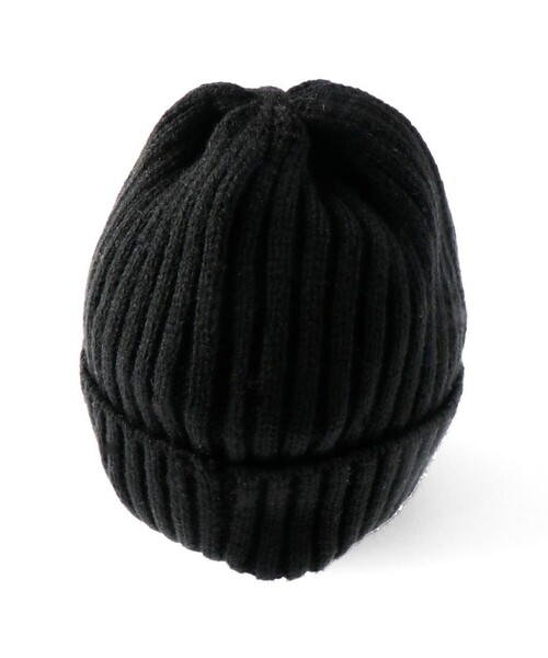 BRANSHES（ブランシェス）の「シンプルニットワッチ（ニットキャップ/ビーニー・キッズ・オレンジ/グリーン/ブラック/杢グレー/アイボリー・M/S/L）」の12枚目の写真