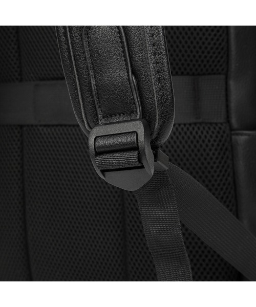 GUSCIO UOMO（グッシオ ウォーモ）の「【グッシオ ウォーモ】PUレザー型押しビジネスリュック　A4対応（ビジネスバッグ・メンズ・ネイビー/ブラック/グレー/カーキ・FREE）」の10枚目の写真