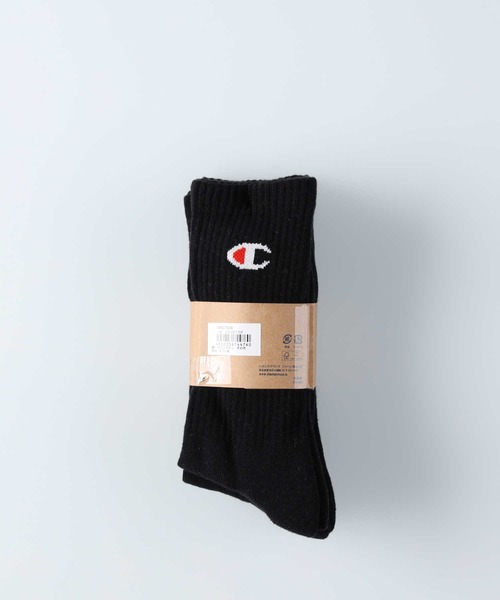 Champion(チャンピオン)の「【Champion】ハーフパイル3ソックスRムジ(ソックス/靴下・メンズ・オフホワイト/ブラック・M/L)」の13枚目の写真