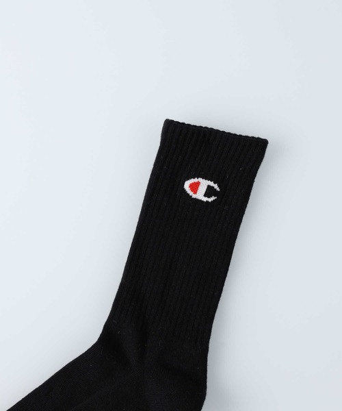 Champion(チャンピオン)の「【Champion】ハーフパイル3ソックスRムジ(ソックス/靴下・メンズ・オフホワイト/ブラック・M/L)」の11枚目の写真