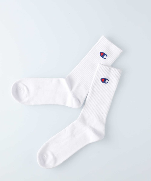 Champion(チャンピオン)の「【Champion】ハーフパイル3ソックスRムジ(ソックス/靴下・メンズ・オフホワイト/ブラック・M/L)」の7枚目の写真