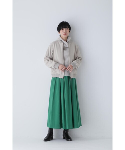 human woman ソフトメルトンブルゾン human woman（ヒューマンウーマン）の「◇ソフトメルトン