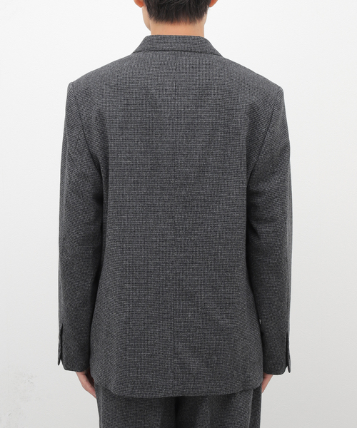 ジャーナルスタンダードレザージュ　グレー ダブルブレスト テーラードジャケット JOURNAL STANDARD（ジャーナルスタンダード）の「WOOL MAT ダブル
