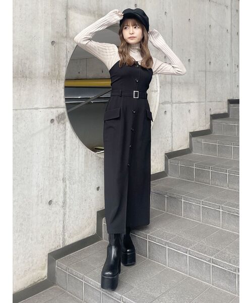 MURUA（ムルーア）の「ウールライクマリンキャップ（キャップ・レディース・ブラウン/ブラック・FREE）」の6枚目の写真