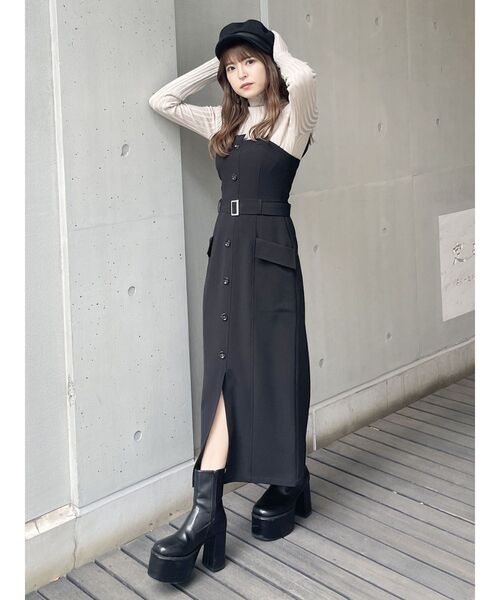 MURUA（ムルーア）の「ウールライクマリンキャップ（キャップ・レディース・ブラウン/ブラック・FREE）」の7枚目の写真