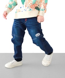 L.COPECK（エルコペック）の「ニット風デニムジョガーパンツ（デニムパンツ・キッズ）」