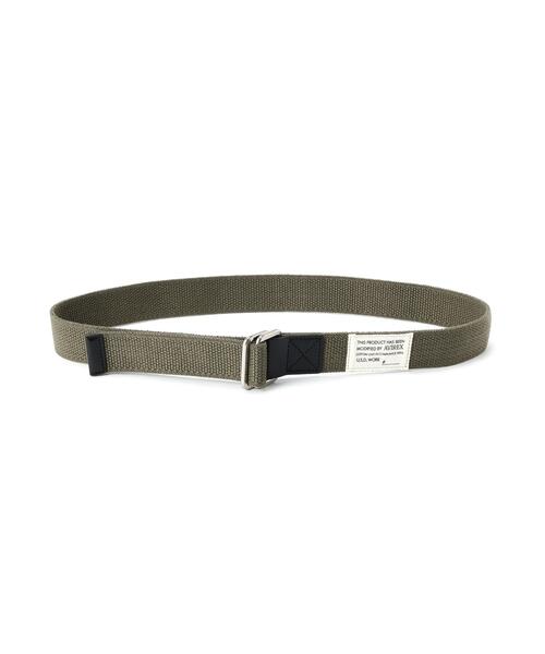 AVIREX(アヴィレックス)の「AVIREX STRETCH BELT/ ストレッチベルト / アヴィレックス(ベルト・メンズ・ベージュ/オレンジ/ブラック/オリーブ系・F)」の3枚目の写真