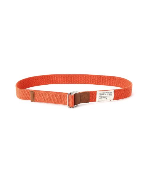 AVIREX(アヴィレックス)の「AVIREX STRETCH BELT/ ストレッチベルト / アヴィレックス(ベルト・メンズ・ベージュ/オレンジ/ブラック/オリーブ系・F)」の4枚目の写真