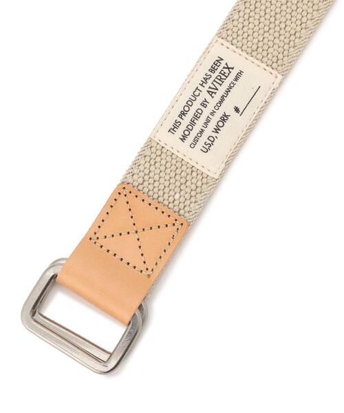 AVIREX(アヴィレックス)の「AVIREX STRETCH BELT/ ストレッチベルト / アヴィレックス(ベルト・メンズ・ベージュ/オレンジ/ブラック/オリーブ系・F)」の13枚目の写真