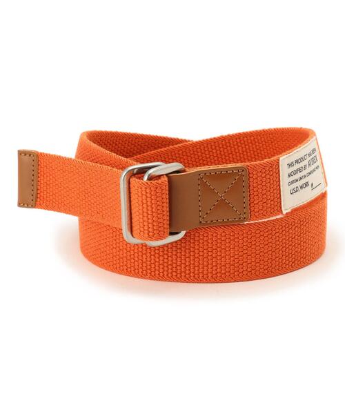AVIREX(アヴィレックス)の「AVIREX STRETCH BELT/ ストレッチベルト / アヴィレックス(ベルト・メンズ・ベージュ/オレンジ/ブラック/オリーブ系・F)」の16枚目の写真