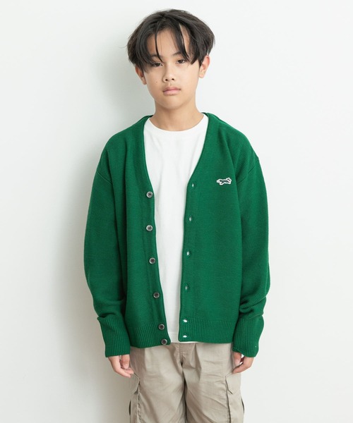 TOWNCRAFT（タウンクラフト）の「『別注』PENNEYS×DOORS　THE FOX VネックCD(KIDS)（カーディガン/ボレロ・キッズ・ブルー系その他/ブラック/ピンク/グリーン・150）」の7枚目の写真