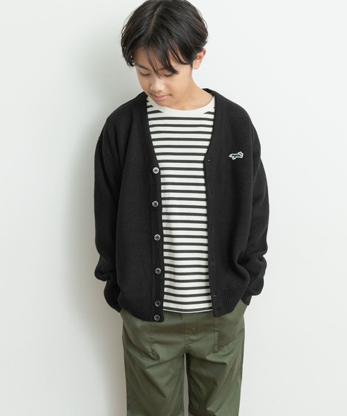 TOWNCRAFT（タウンクラフト）の「『別注』PENNEYS×DOORS　THE FOX VネックCD(KIDS)（カーディガン/ボレロ・キッズ・ブルー系その他/ブラック/ピンク/グリーン・150）」の14枚目の写真